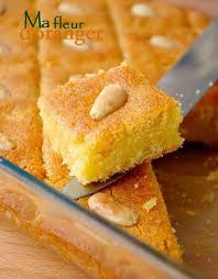 Basboussa Aux Amandes Paperblog Recette Patisserie Marocaine Basboussa