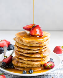 Healthy whole wheat and oats pumpkin pancakes. Oatmeal Pancakes Easy Recipe With No Flour Wellplated Com