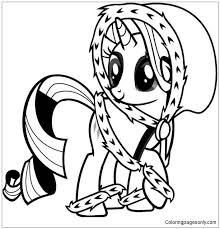 Print rarity pony coloring page for free my little pony. My Little Pony Little Rarity Coloring Pages Cartoons Coloring Pages Coloring Pages For Kids And Adults