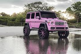 But ads are also how we keep the garage doors open and the lights on here at autoblog. Pink Mercedes G Class 4 4 Squared Is All About Girl Power Mercedes G Wagon Mercedes G Mercedes G Class