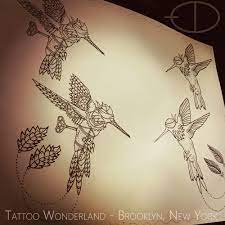 Blindfolded Steampunk Hummingbird Tattoo Flash By Danleytattoos Tattoowonderland Tattoowonderland Brook Hummingbird Tattoo Tattoo Shop Brooklyn Tattoo