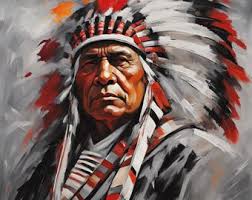 Native American Ancient Gods 5x4” Sand Art Vintage Wall Hangs Set of 4