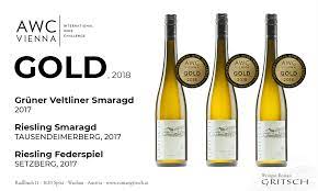 Barone montalto nasce nel 2000 a santa ninfa, in provincia di trapani. 3x Gold Awc Vienna 2018 Weingut Gritsch Roman Wachau