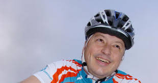 Cyclist praised for charity efforts