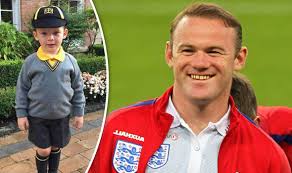 The former england player's representatives insist that police are investigating after he partied into the early hours with snapchat model tayler ryan and her friends elise melvin and. Wayne Rooney Leads As Proud Celebs Show Off Their Kids Back At School Celebrity News Showbiz Tv Express Co Uk