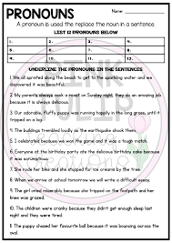 Identify The Tenses Then Match Them With The Correct Description Understanding Pronouns Worksheets No Prep Printables In 2020 Pronoun Worksheets Parts Of Speech Sentences Grammar Resources