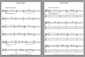 Easy classical guitar music for free. Free Pdf Silent Night Traditional Christmas Song