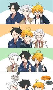 Ray x listener reunion ft emma and norman. Ema Norman Ray Emma Norman Ray Neverland Art Neverland Anime Get Notified When Ray X Norman Imagenes Is Updated