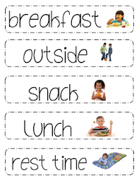 Living The Teaching Life Schedule Cards Preschool Classroom Preschool Classroom Schedule