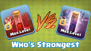 Bat Spell Vs Skeleton Spell Who S Strongest Clash Of Clans Youtube