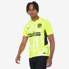 Keep support me to make great dream league soccer kits. Nike Atletico Madrid 20 21 Third Vapor Match Jersey Volt Black Mens Replica Tops