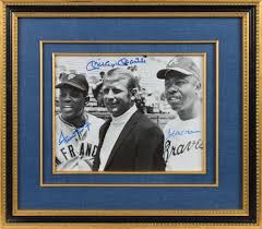 Mantle, Mays, and Aaron