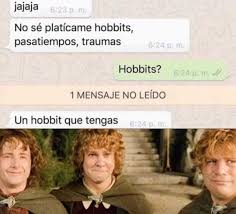 250 x 250 jpeg 59 кб. Comic Con Spain On Twitter Ufff Ligar En Tiempos De Cuarentena Meme Hobbits