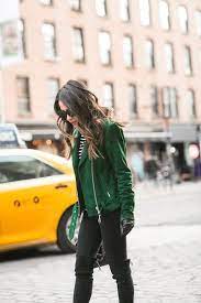 Frozen Green Suede Jacket High Boots Wendy S Lookbook Green Leather Jacket Outfit Green Suede Jacket Green Shoes Outfit