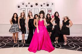 If you want to look like a blushing bride on the day of your party, consider any of these pink bridal shower dresses. Bay S Style Diary My Chanel Themed Bridal Shower Bridal Shower Dress Wedding Dresses Simple Bridal Shower Theme