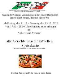 Welcome to pizza inn online to see our pizza menu, order delivery, find a pizza inn location. Ristorante Pizzeria Pane E Vino Da Gianni Startseite Facebook