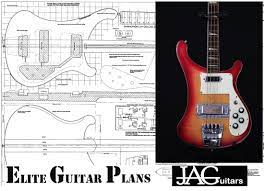 Plan To Build Rickenbacker 4001 Bass Guitar By Jaguitars Bass Guitar Guitar Bass Guitar Pickups