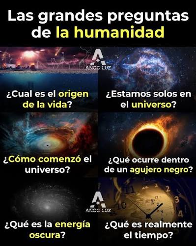 A lo largo de la historia, la humanidad ha mirado al cielo, a la materia y  a sí misma con las mismas preguntas de fondo. No son dudas nuevas ni  simples curiosidades: