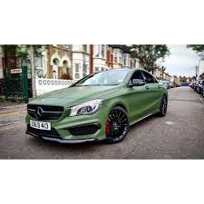 Cla45 Vinyl Wrapped Merc Benz Mercedes Amg