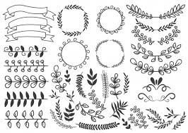 There are 2631 floral swirl pattern for sale on etsy, and they cost $7.56 on average. Premium Vector Set Of Doodle Hand Drawn Floral Elements