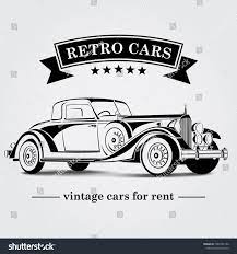 Retro Car Logo Abstract Lines Vector Illustration Ad Aff Logo Car Retro Abstract Retro Cars Car Silhouette Silhouette Vector