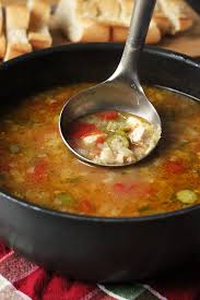 This chicken gumbo is an excellent choice if you are looking for an authentic yet uncomplicated soup. Chicken Gumbo Soup Better Than The Can Good Cheap Eats