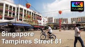 Tampines street 81/33 sbs transit tampines 292 tampines street 22 293/293t tampines street 71/45 298 tampines concourse bus interchange: 4k 60p Walking Tour Singapore Tampines Street 81 Neighbourhood Shop T West Youtube