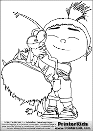 Despicable Me Agnes We Have A Dog Coloring Page Preview Dog Coloring Page Minions Coloring Pages Coloring Pages