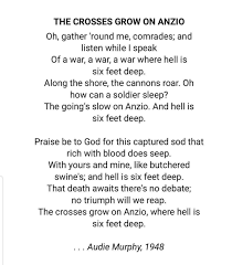 Pin By Hal Erickson On The Au Some Audie Murphy American Heroes Military Guns Anzio