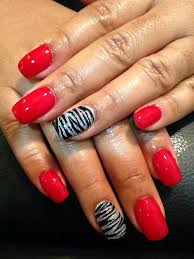Red Black And Silver Glitter Nails Red Black Silver Glitter Zebra Nails Zebra Nails Nails Silver Glitter