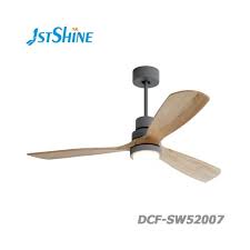 Ultra quiet led ceiling fan for bedroom. Wholesale Home Electric Appliances Ac Low Energy Saving Solid Wood Blade Ceiling Fans With Led Light