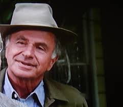 What kind of hat is Joseph Rocky Rockford wearing?