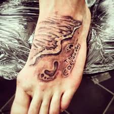 These footprints within a heart tattoo is one such tattoo which will stay very close to your heart. Hernebay In Tattoos Search In 1 3m Tattoos Now Tattoodo
