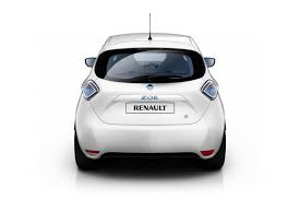Renault Zoe Retro Posteriore Autos Auto Electrico Automoviles