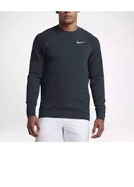 Nike Tiger Wood S Tw Men S Golf Sweater Armory Navy Medium M 854334 454 Golf Sweaters Long Sleeve Tshirt Men Mens Golf