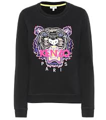 Tiger Logo Cotton Sweatshirt