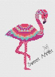 Go cross stitch crazy with our huge selection of free cross stitch patterns! Flamingo Cross Stitch Pattern Pdf Birds Fiber Arts Art Collectibles Shantived Com