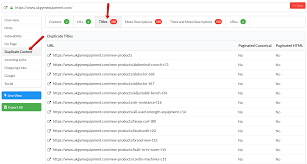 Last updated on tuesday, march 10 2020. Urls With Duplicate Page Titles Sitebulb