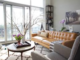 Modern or classic, each interior must follow a color scheme for the design to be understood and perceived as a hole. Living Room Inspiration Tan Leather Sofa