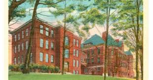 This Color Postcard Shows Framingham State University When It Was The State Normal School And Wells Hal Normal School Framingham State University New Classroom