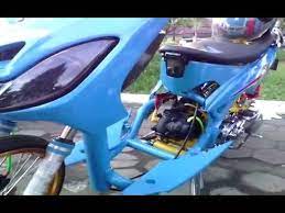 Bagi anda pecinta motor modifikasi motor matic dan sedang mencari referensi tentang modifikasi maupun ide unik tentang modifikasi motor mio babylook warna biru. Modifikasi Mio Sporty Bagian Lampu Body Velg Knalpot Jok Thailook Tergila Youtube