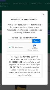 Haz click en el boton consultar para validar. Laorejaroja Corrupcion Cedulas Y Nombres Sospechosos Aparecen Como Beneficiarios Del Ingreso Solidario