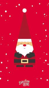 Santa Gnome Iphone Wallpaper Wallpaper Iphone Christmas Christmas Phone Wallpaper Christmas Wallpaper