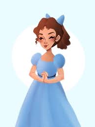 Peter Pan Wendy Darling By Leafy Akiko On Deviantart Disney Illustration Peter Pan Digital Art Anime