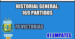 Argentina uruguay live score (and video online live stream) starts on 19 jun 2021 at 00:00 utc time in copa america, zone south, south america. Memedeportes Historial Entre Argentina Y Uruguay