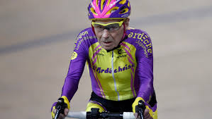 He is the holder of the world record for cycling 100 km and for the distance cycled in one hour, both in the over 100 to 105. 105 Year Old Robert Marchand Sets Cycling Record