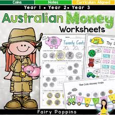 australian money activities fairy poppins