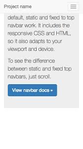 Learn how to use bootstrap navbar component to create responsive navigation bar or header which can be fixed to top or bottom of the page quickly and easily. Setting White Space To Nowrap For Paragraph On Page Ruins Fixed Positioning In Mobile Browsers Stack Overflow