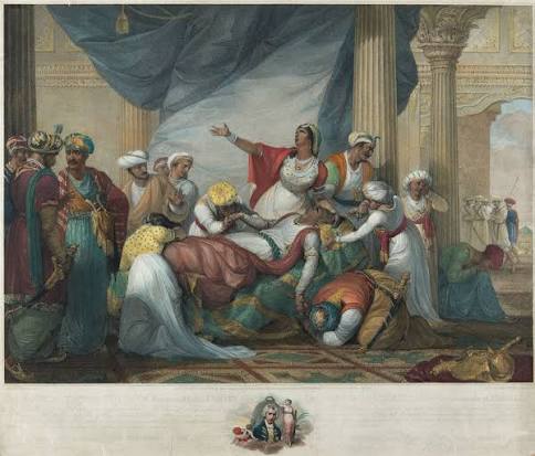 The Body of Tippoo Sultaun Recognised by his Family