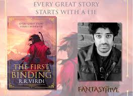 Interview with R. R. Virdi (THE FIRST BINDING) | Fantasy-Hive